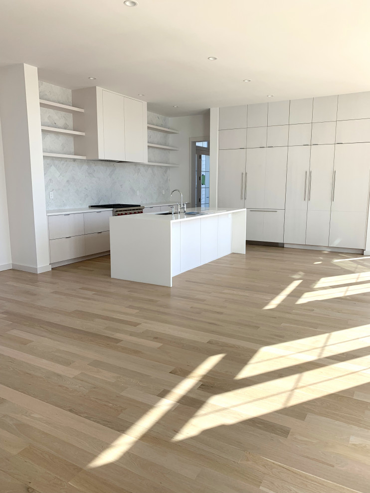 WATER MILL 4" SELECT WHITE OAK INSTALLED & FINISHED WITH BONA NATURAL