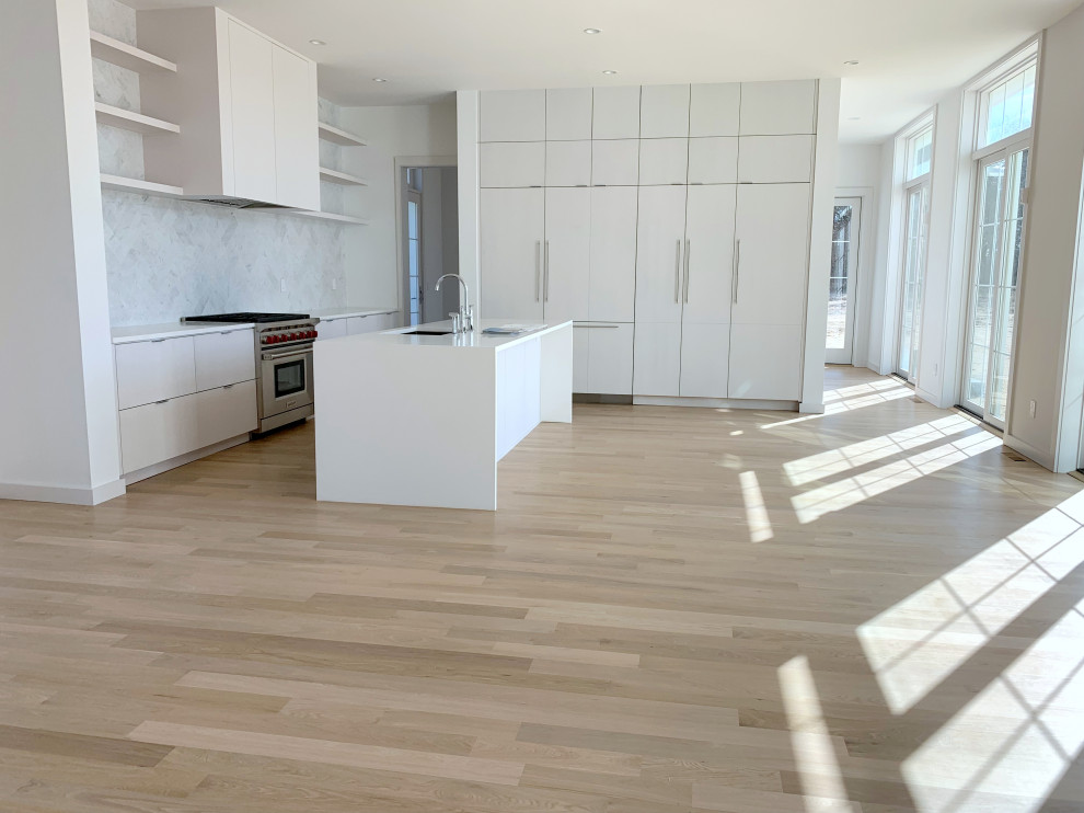 WATER MILL 4" SELECT WHITE OAK INSTALLED & FINISHED WITH BONA NATURAL