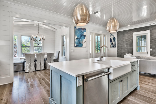 74 Amazing Beach-Inspired Kitchen Designs - DigsDigs