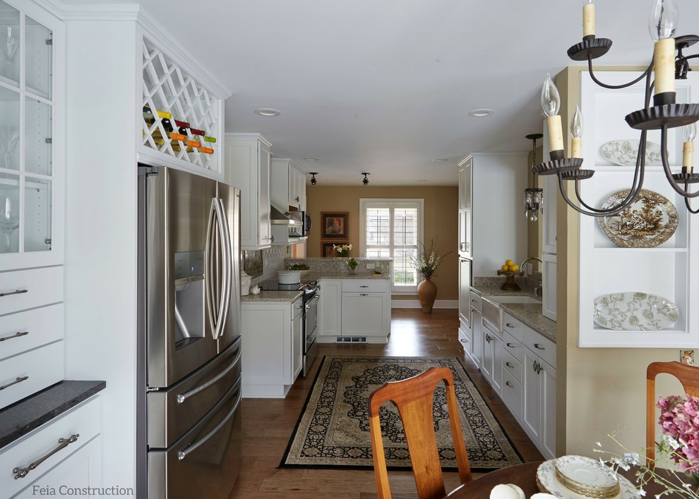 Waukesha Classic White Kitchen Traditional Kitchen Milwaukee by