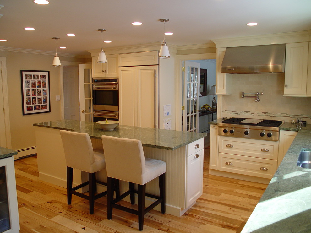 Wayland Kitchen Traditional Kitchen Boston by Kitchen Center of