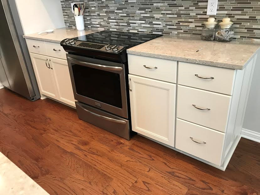 Waypoint and Custom Amish Painted Vanilla Kitchen