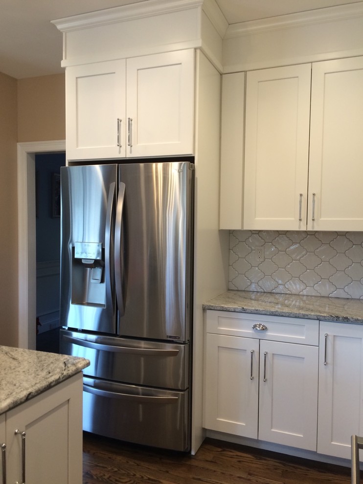 Waypoint Painted Linen Kitchen Bridgeport by Design