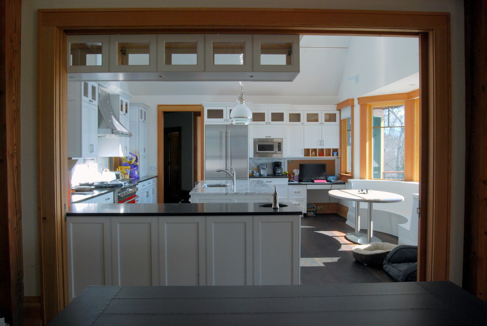 Weekend Retreat Contemporary Kitchen New York by Taghkanic