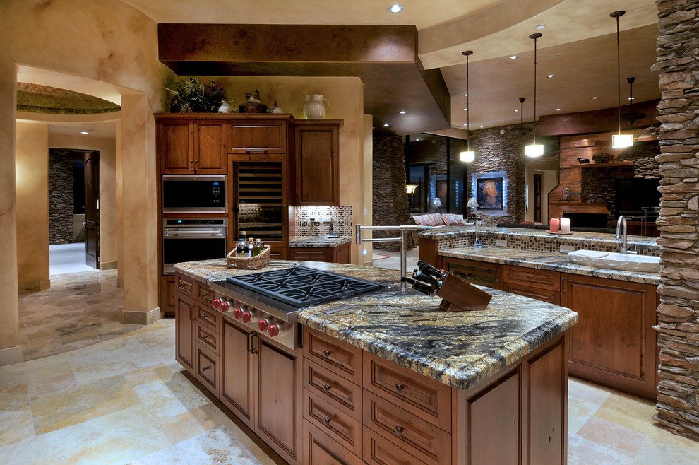 Design ideas for a kitchen in Phoenix with stainless steel appliances.