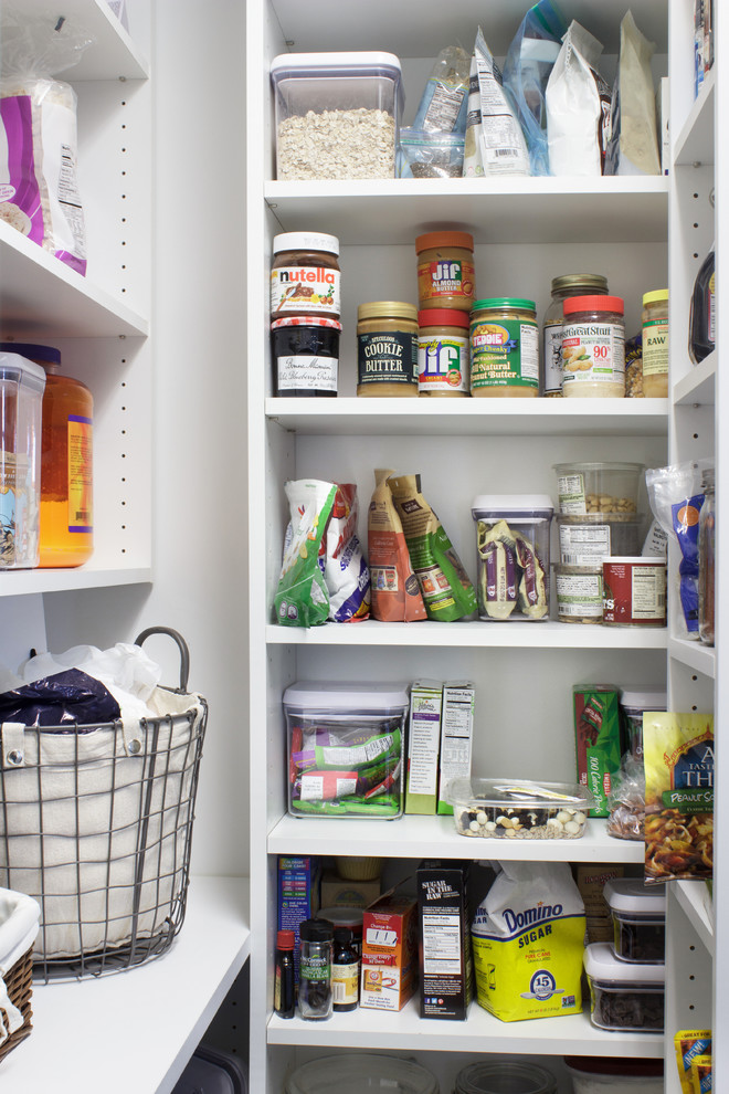 Well Stocked Pantry Contemporary Kitchen New York by Rylex