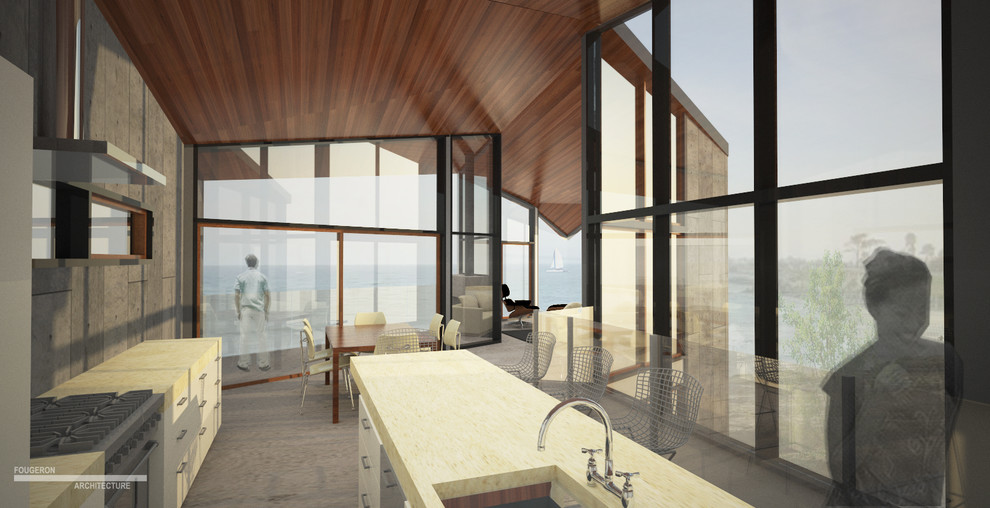 West Cliff House Contemporary Kitchen San Francisco by Fougeron