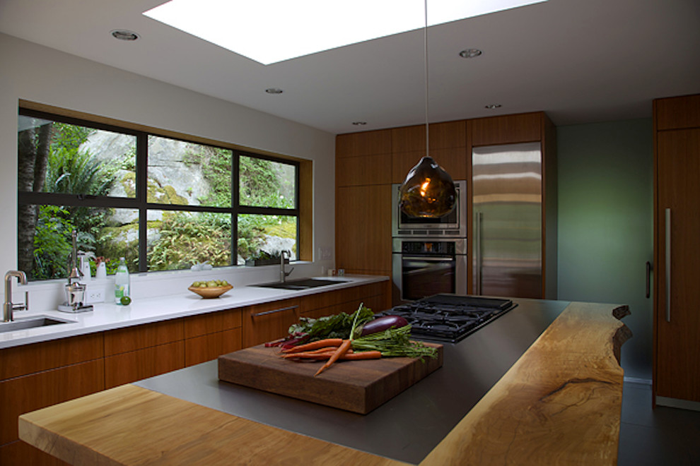 West Coast Modern Kitchen - Contemporary - Kitchen - Vancouver - by AJ