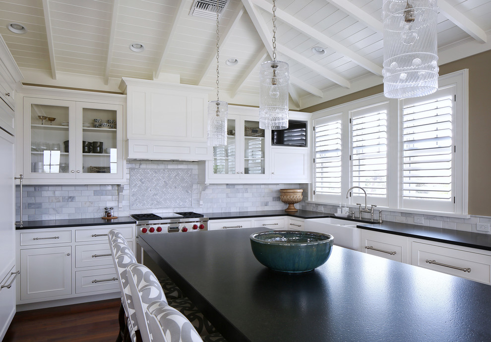 Design ideas for a world-inspired kitchen in Tampa.