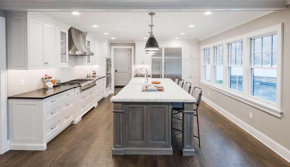 Westfield kitchen Farmhouse Kitchen New York by Cory Connor