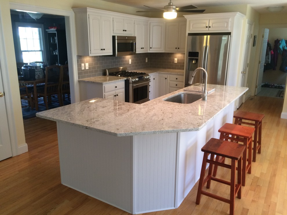 Westfield MA Kitchen Renovation Modern Kitchen Boston by Home