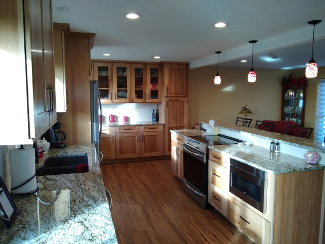 Westminster Tri Level Rustic Kitchen Denver By Kreative Kitchens And Baths Houzz Ie