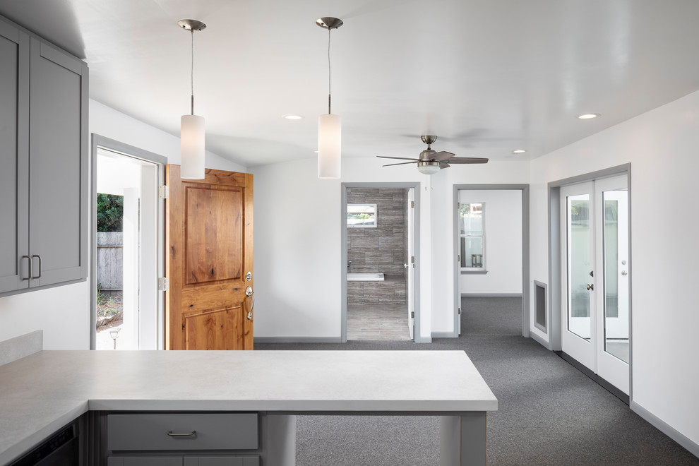 Westside Backyard ADU Modern Kitchen San Francisco by Workbench