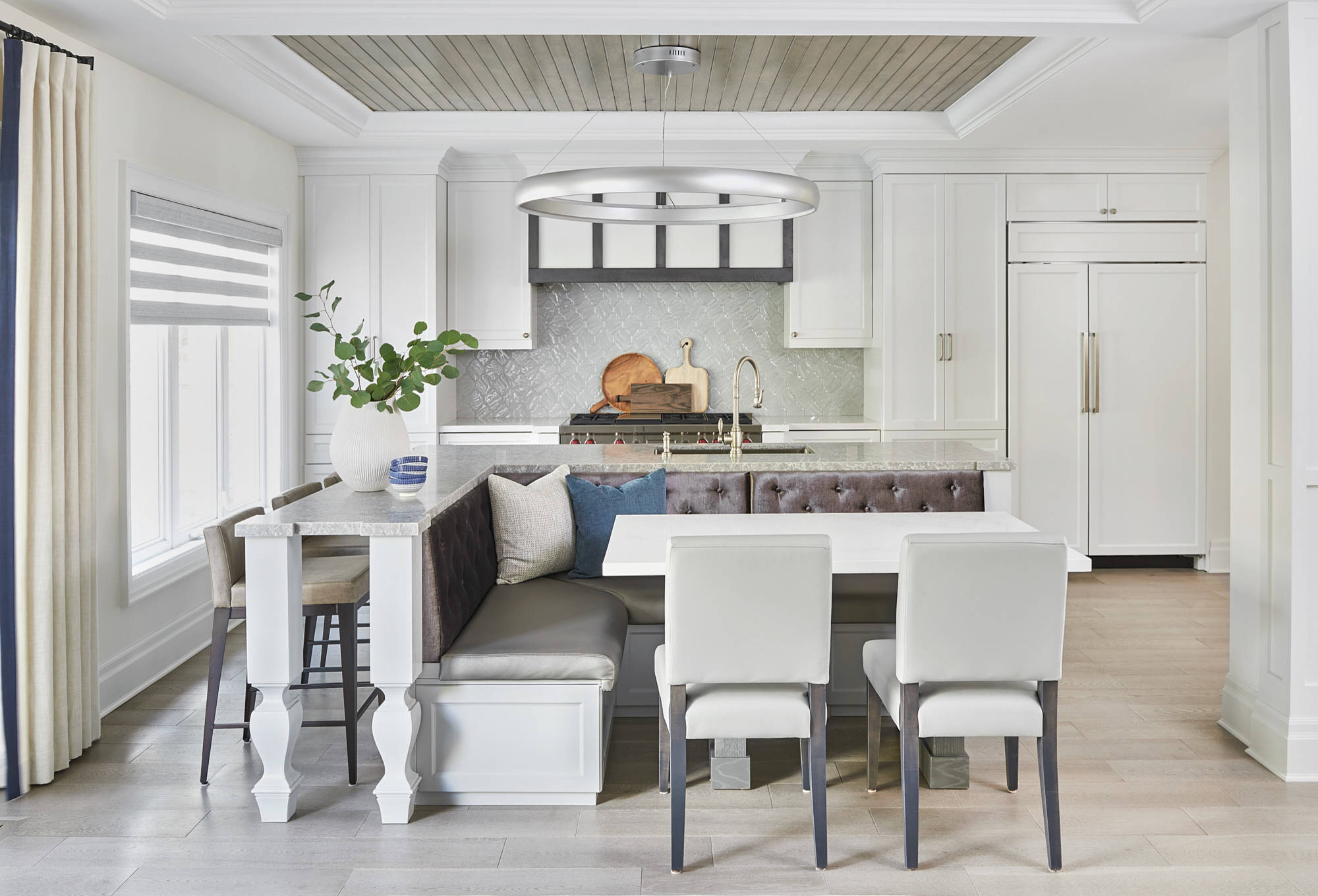 Island with built in bench seating hotsell