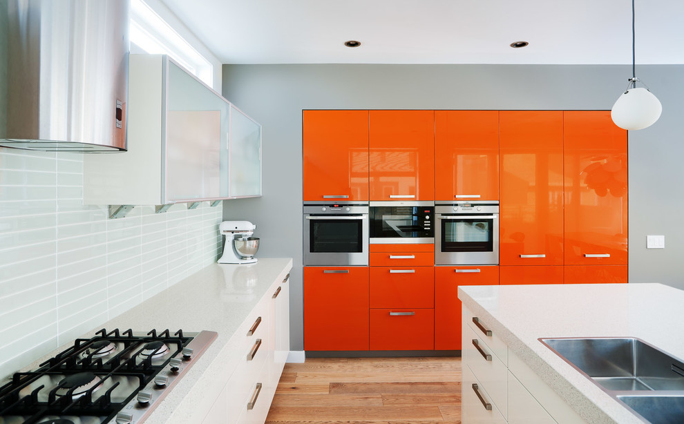 Wexford Modern Kitchen Calgary by Rational Kitchens Calgary Houzz