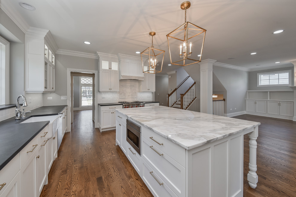 Wheaton Franklin kitchen Transitional Kitchen Chicago by Cherry