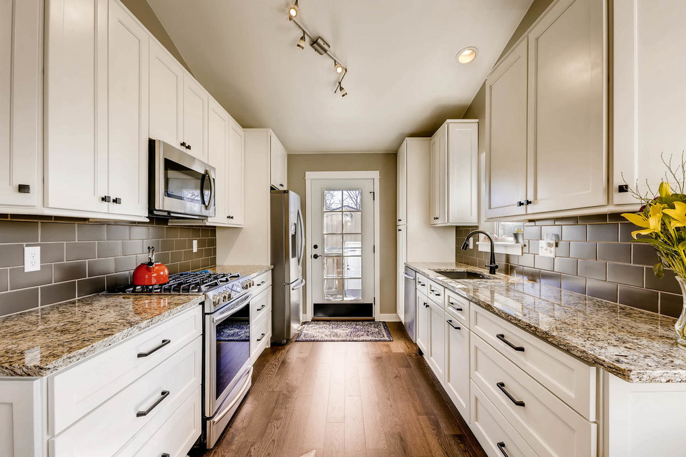 WHEATRIDGE RENOVATION after water damage! Transitional Kitchen