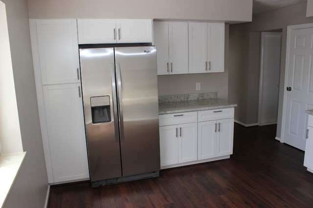 White Kitchen Cabinets - Shaker Style - Modern - Kitchen