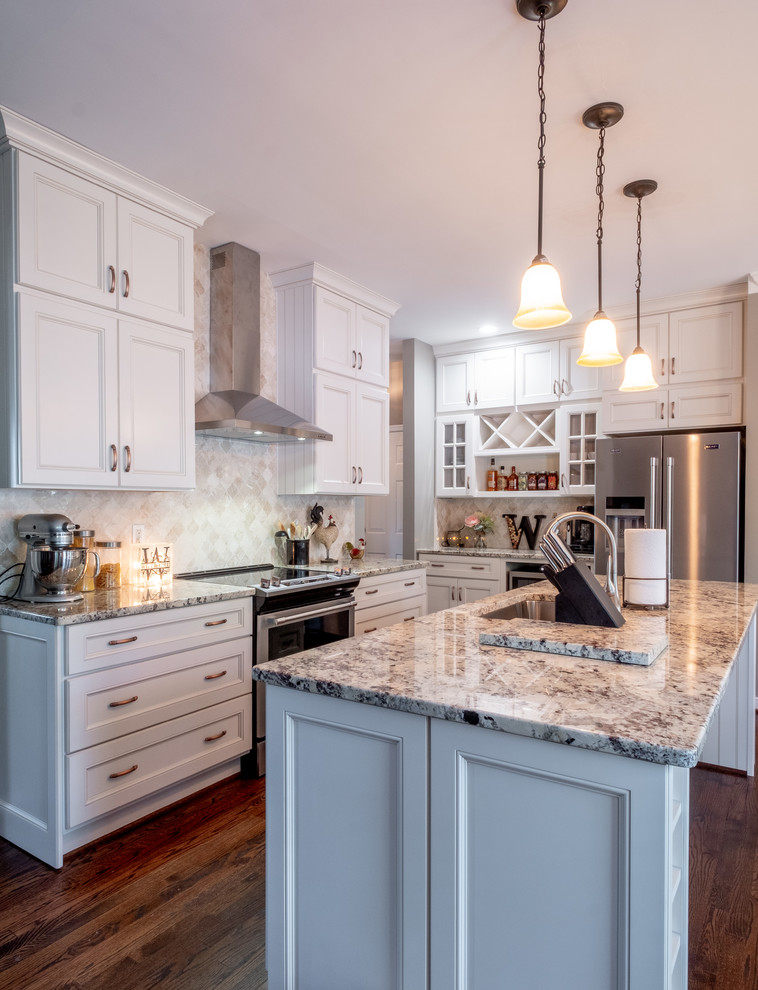 White Kitchen Design Richmond, VA Traditional Kitchen Richmond