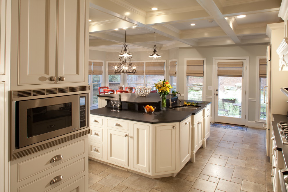 White Kitchens Transitional Kitchen Atlanta by CSI Kitchen