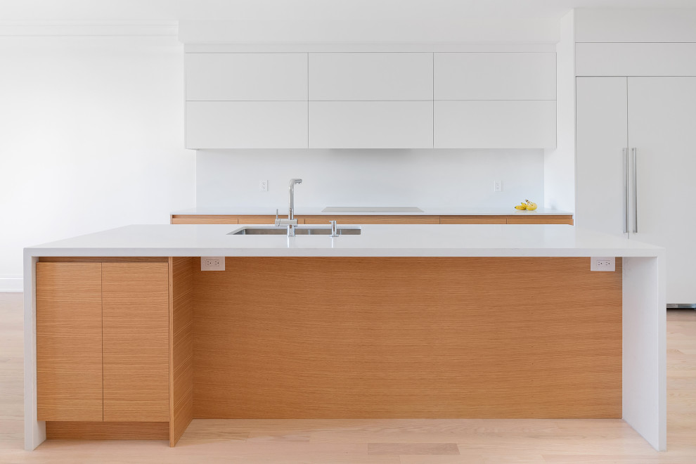 White oak kitchen cabinets - Modern - Kitchen - Toronto - by Devix ...
