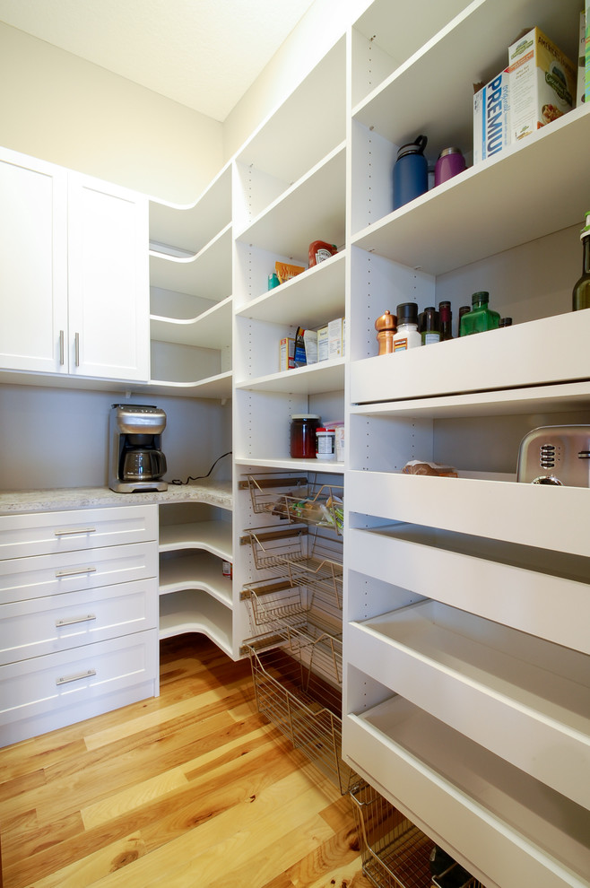White Pantries Contemporary Kitchen Minneapolis by Twin Cities