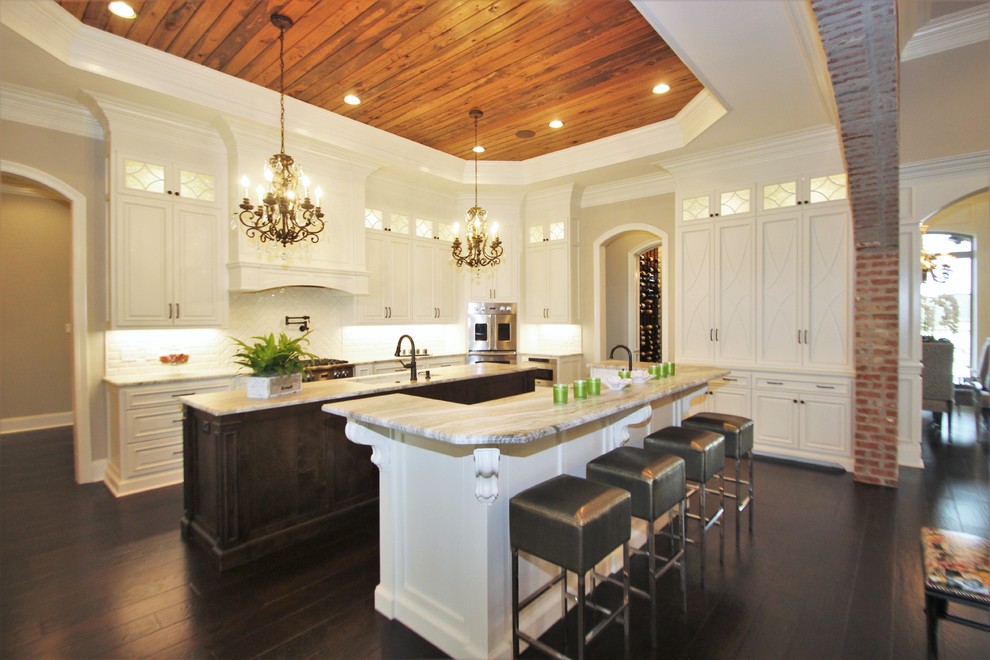 This is an example of a classic kitchen in New Orleans.
