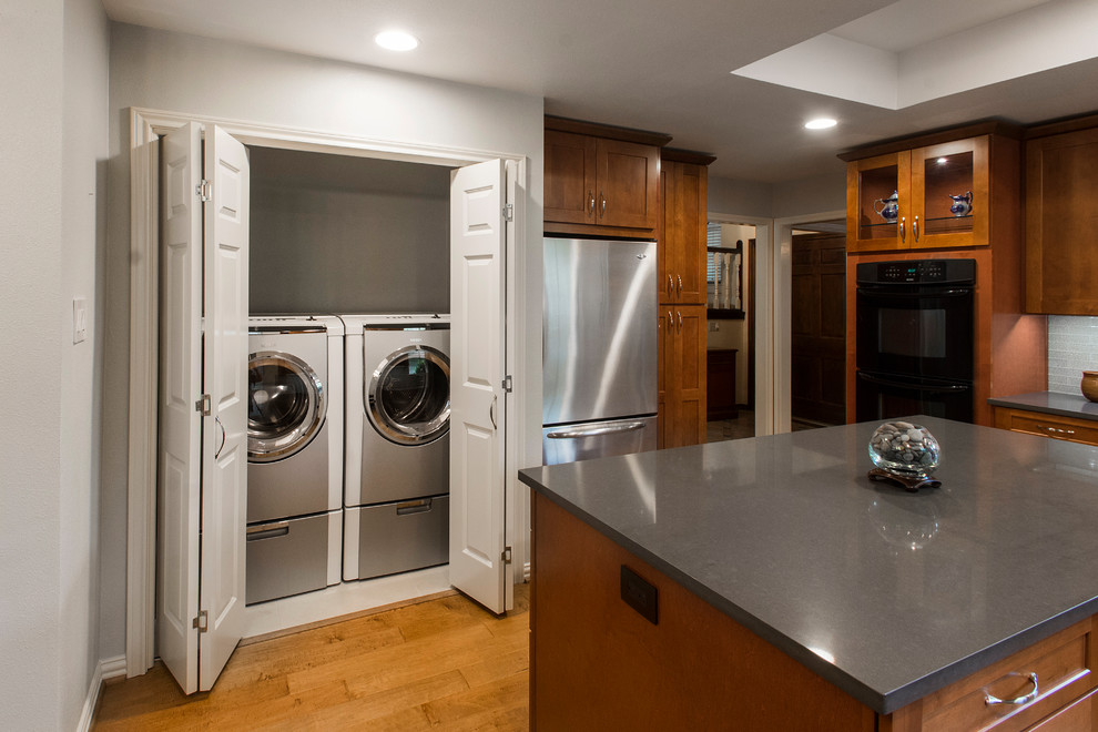 White Rose Kitchen Craftsman Kitchen Dallas by Alair Homes