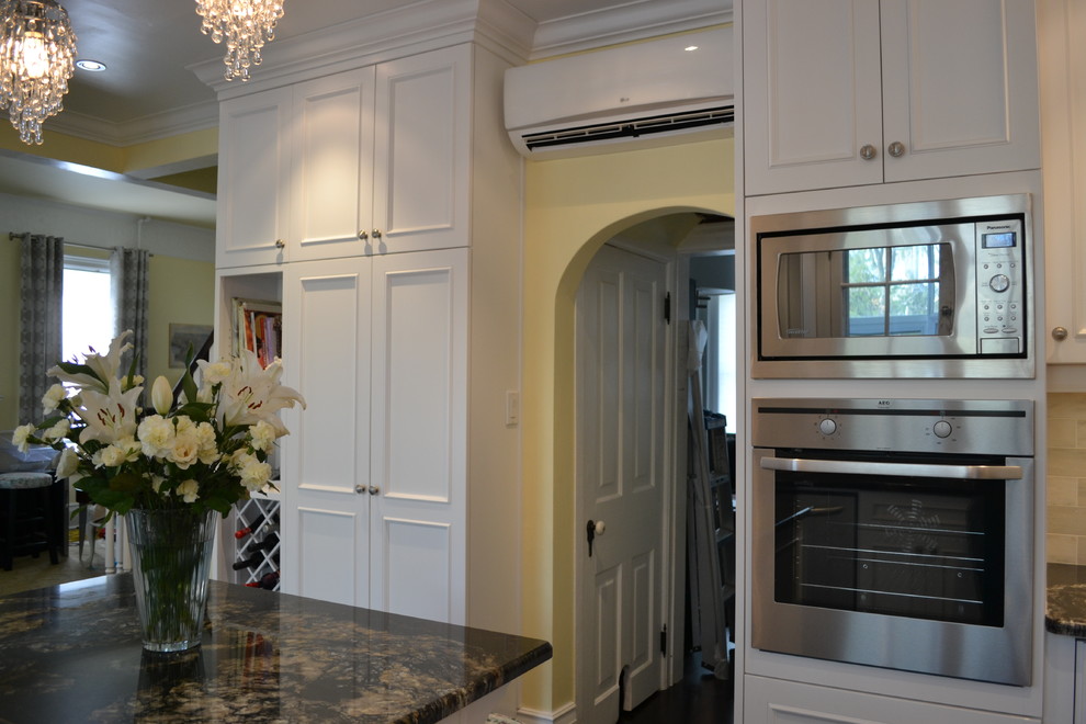 White Victorian Kitchen Traditional Kitchen Toronto Houzz