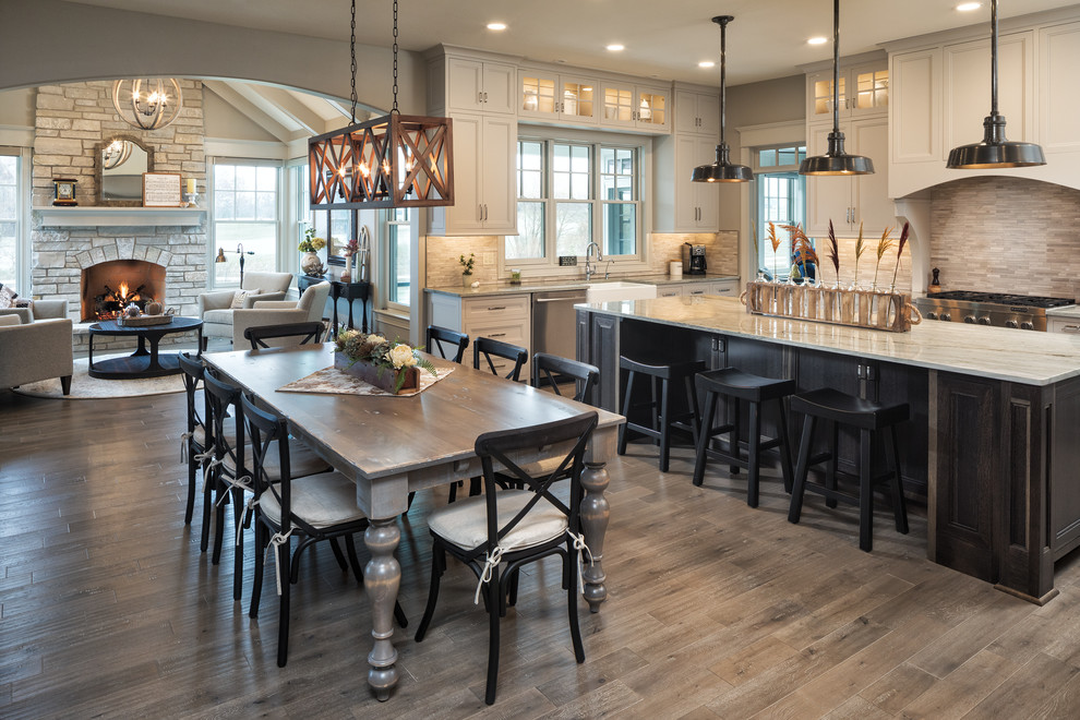 Whitetail Cottage - Transitional - Kitchen - Chicago - by Ed Saloga ...