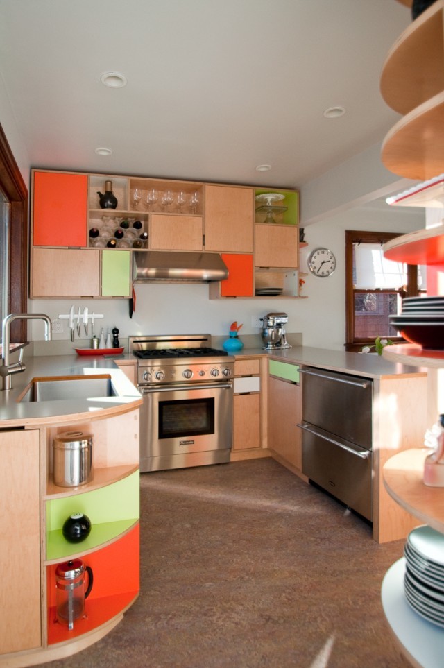 Whitmer kitchen - Modern - Kitchen - Seattle - by Kerf Design | Houzz