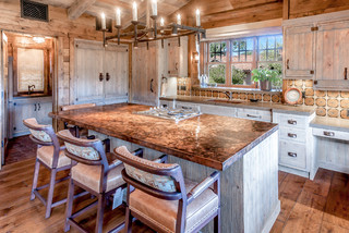 Wild West Cabin - Rustikal - Küche - San Francisco - von MONTEREY