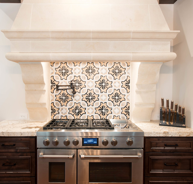 William residence Spanish Mission Style home Mediterranean Kitchen