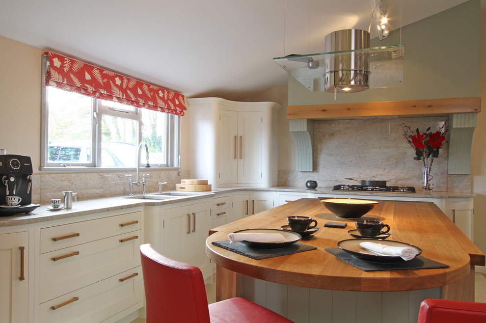 Wimborne White Shaker Kitchen - Contemporary - Kitchen - Hampshire - by ...