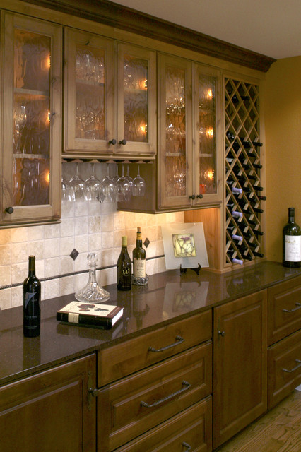 Wine bar - Traditional - Kitchen - San Francisco - by Julie Williams