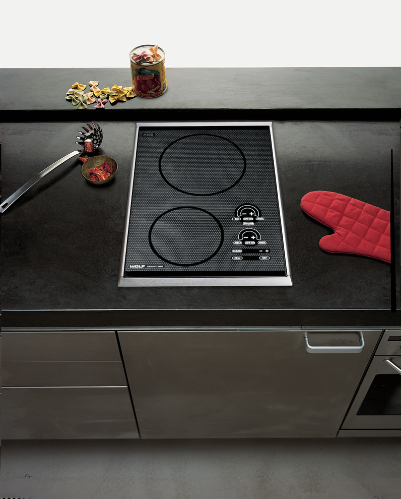 Wolf 15 Induction Cooktop Stainless Steel Ct15is Contemporary Kitchen Los Angeles By Universal Appliance And Kitchen Center Houzz
