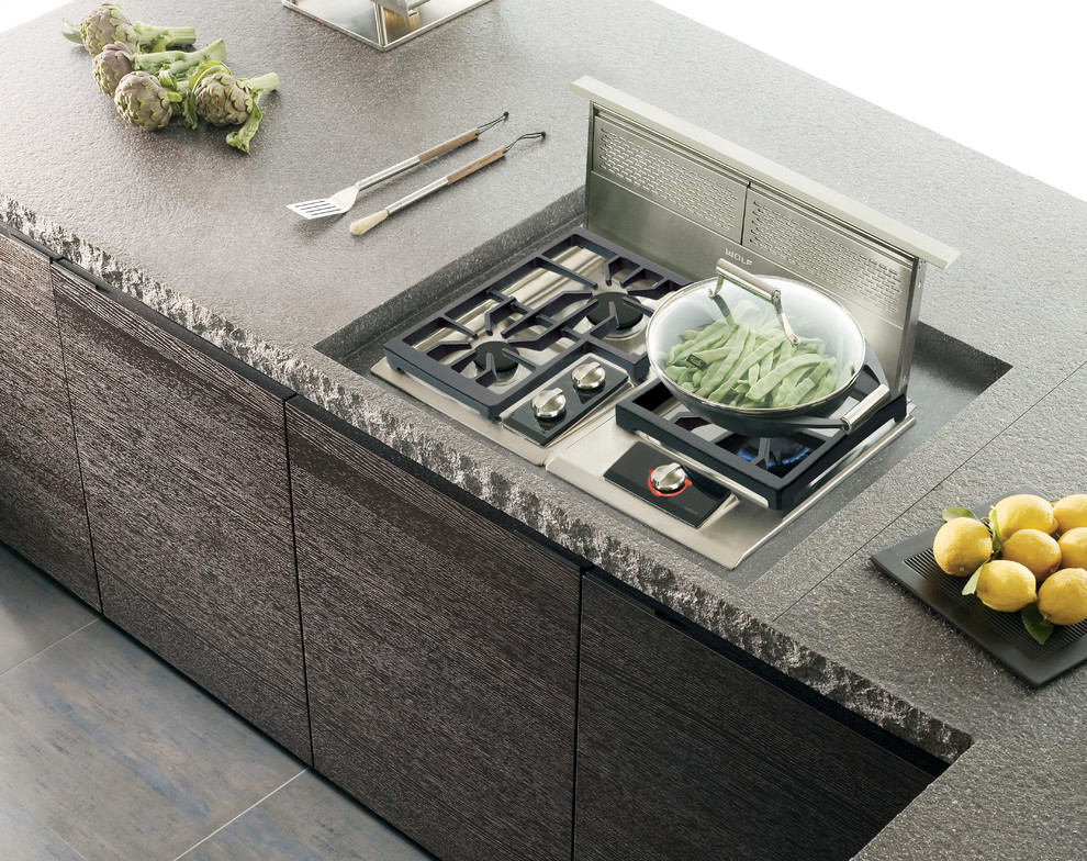 Wolf 30" Cooktop Downdrafts Stainless Steel DD30 Contemporary