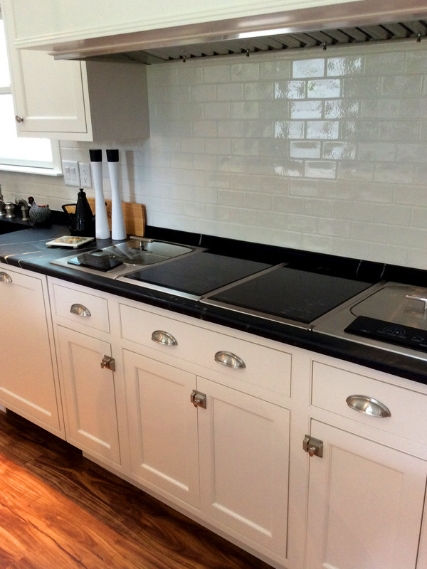 Wolf induction range and fryer and steamer Country Kitchen