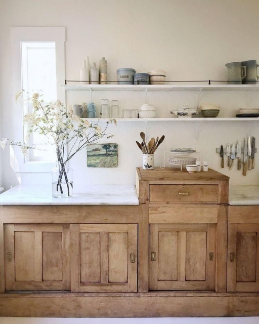 Rustic wood cabinets kitchen discount
