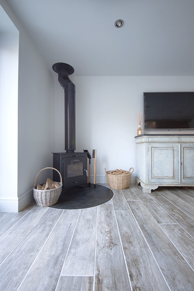 Rockpool Grey Porcelain Planks, Grey Wood Tile Kitchen
