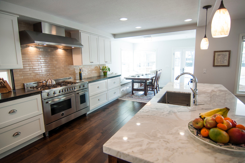 Woodbridge Kitchen Transitional Kitchen Los Angeles by puertasdesign Houzz