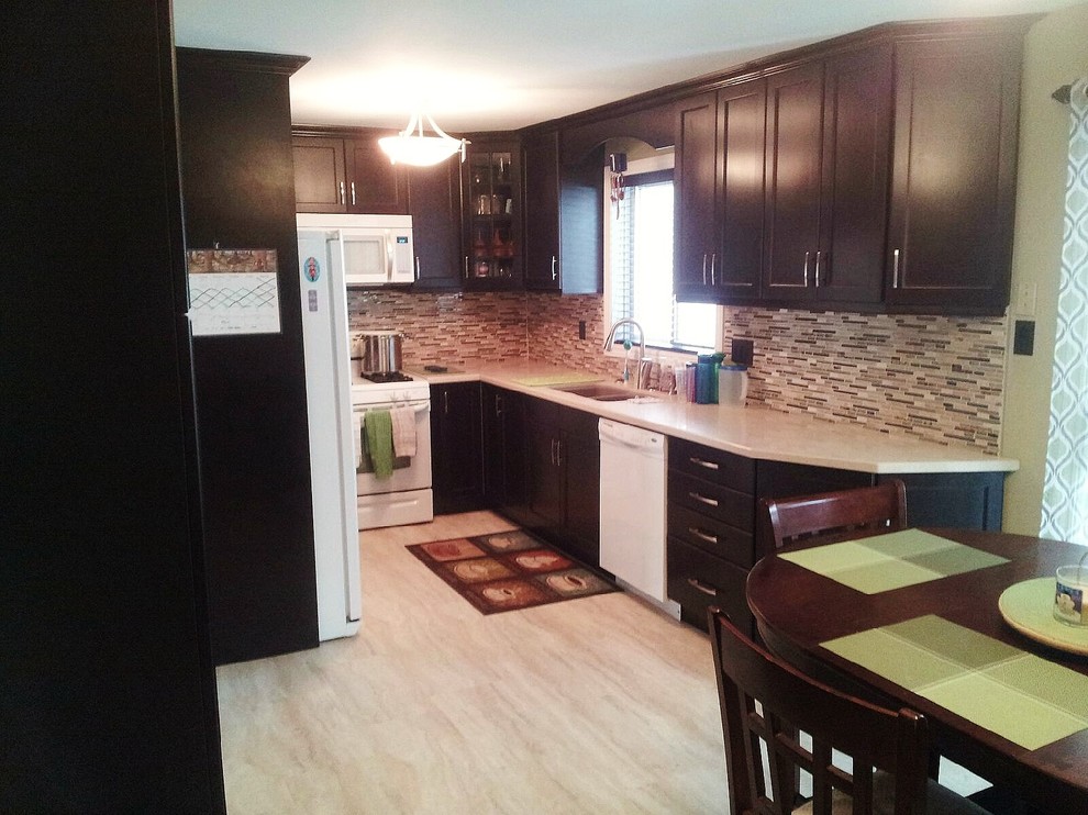 Woodcrest Maple Espresso Modern Kitchen Toronto by Alliston