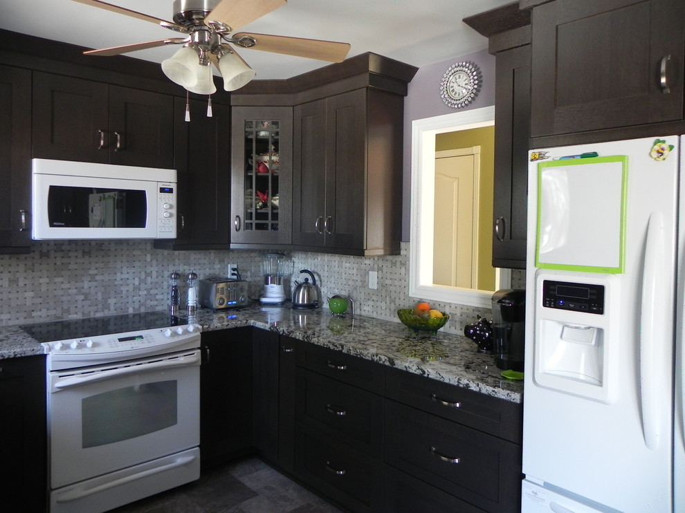 Woodcrest Rift Oak Thunder Modern Kitchen Toronto by