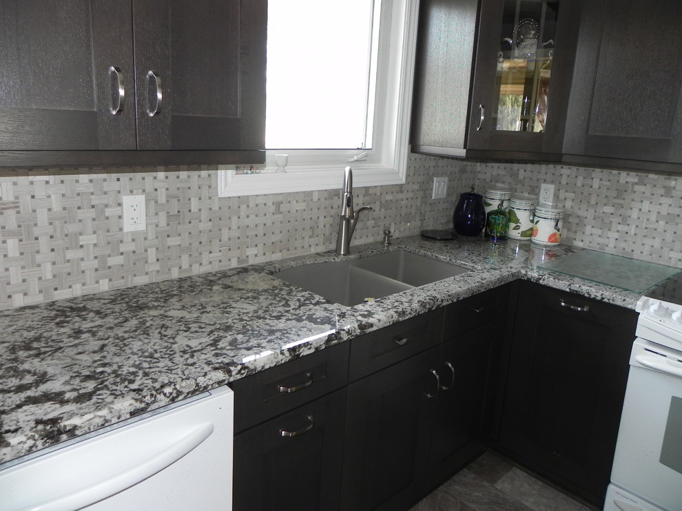 Woodcrest Rift Oak Thunder Modern Kitchen Toronto by