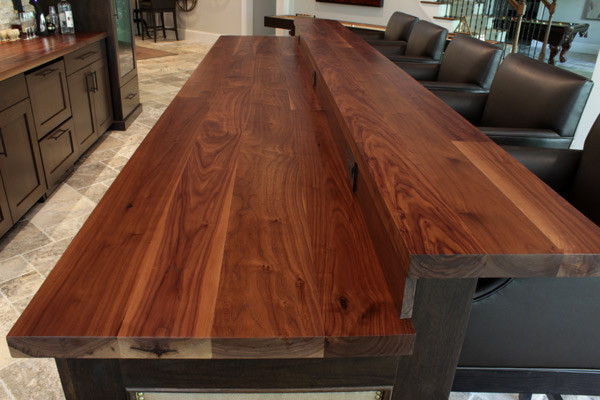Bar Tops, Islands, Table Tops – Wood and Stone Designs