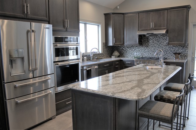 Wyckoff Kitchen Remodel Transitional Kitchen New York By Home Depot Houzz