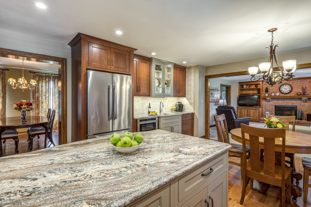 Xenia "K" Home Traditional Kitchen Atlanta by Studio Design