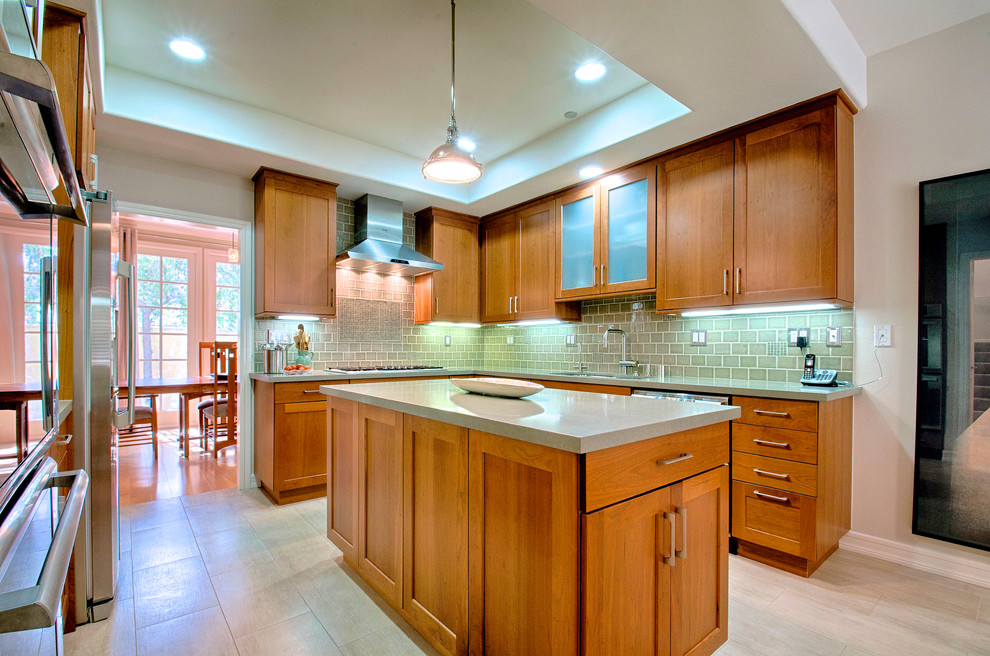 Yale Street Kitchen / Santa Monica, CA Craftsman Kitchen Los