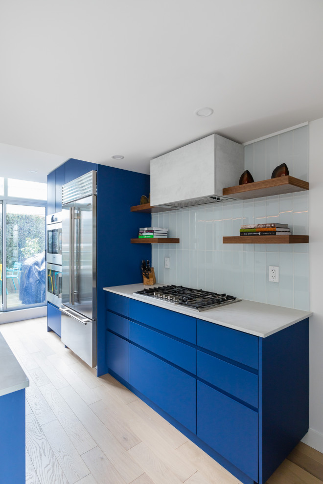 YOLOing In Yaletown Modern Kitchen Vancouver by Troico Houzz