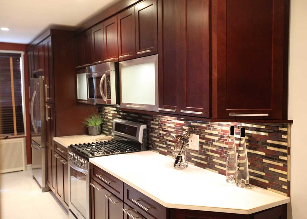 Yonkers Kitchen Contemporary Kitchen New York by Mullings